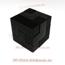 soma cube wrfel 60x60x60mm game somacube somawrfel 20x20x20 20x20x20mm 3d-print-ka 3d-print-kawebde 3dmodel 3dprintable 3d puzzle karlsruhe stutensee 3d print model - Mito3D