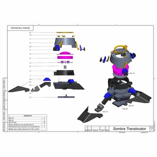 sombra translocator - overwatch - printable 3d model - stl + cad bundle - personal use  3d print model - Mito3D