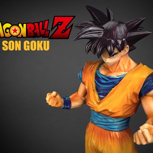 son gokû 3dscan art l'homme caractère jouet la numérisation piccolo de modèle le manga kid passe-temps goku gohan jeu figure fantaisie dragonball décor bande-dessinée dessin animé l'anime 3d 3D print model - Mito3D