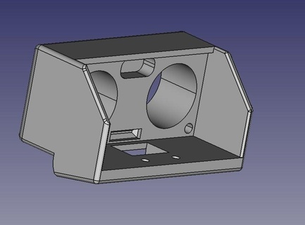 sonar módulo hc sr04 montar modelo robots 3d print model - Mito3D