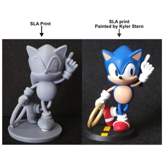 sonic classic - onepiece Various 3d print model - Mito3D