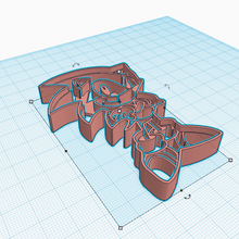 sonic Ausstechformen home dise o dibujo cortantes galletas 3d print model - Mito3D