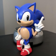 sonic hedgehog logo art Sonic 3d print model - Mito3D