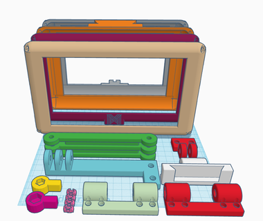 Sonic almohadilla alojamiento estante soporte ender apoyo cubierta carcasa funda red prusa 3d print model - Mito3D