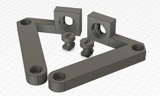 Schall Pad abnehmbar montieren Ender 5 s1 Realität 3d print model - Mito3D