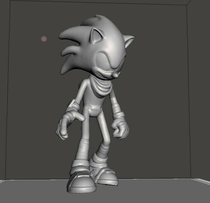 Sonic exploración 3D print model - Mito3D