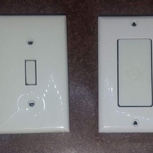 sonoff basic wall box gadget switch wifi 3d print model - Mito3D