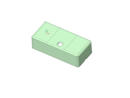 sonoff finishing cover switch 3d print model - Mito3D