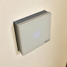 sonoff dokunmatik çerçeve ev bezel ışık anahtarı dokunun 3d print model - Mito3D