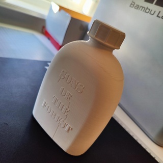Söhne Wald Flasche sotf Wasser Kantine Spiel Stütze 3d print model - Mito3D