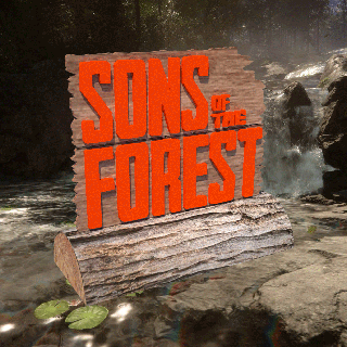 sons forest logo decoration endnight games newnight horror game gaming 2023 3d print model - Mito3D