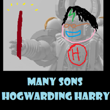 sons hogwarding harryman - fully supported 3d print model - Mito3D