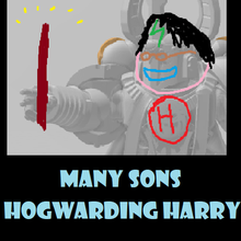 filhos hogwarding harryman totalmente apoiado 3d print model - Mito3D