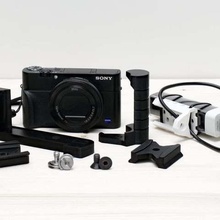 sony dsc rx100va rx100m5a suporte de aperto extensão gadget câmera rx100v adaptador 3d print model - Mito3D