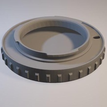 sony e-mount-Körper cap gadget sony-Kamera nex Objektivdeckel 3d print model - Mito3D