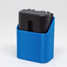 sony fm500h battery holder tool alpha dslr storage wall 3d print model - Mito3D