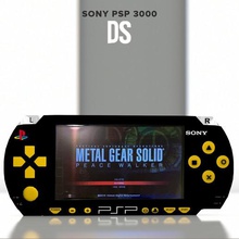 sony psp 3000 jogo de 3d print model - Mito3D