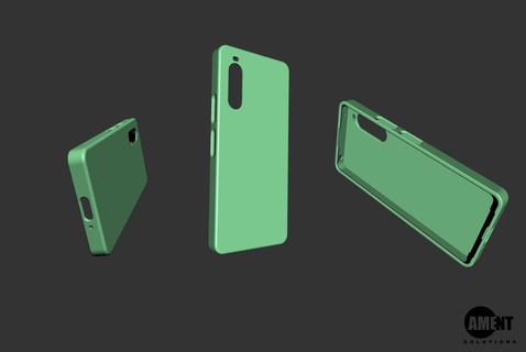 sony xperia 10 caso funda teléfono artilugio móvil smartphone androide cubierta carcasa 5g 10v 3d print model - Mito3D