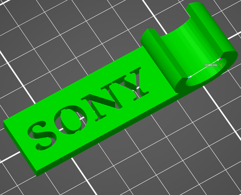 sony xperia titolare supporto 3d print model - Mito3D