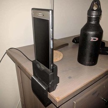 Sony xperia xz1 ricarica dock morsetto gadget Telefono mobile 3d print model - Mito3D