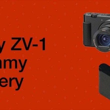 sony zv-1 dummy battery diy camera 3d print model - Mito3D