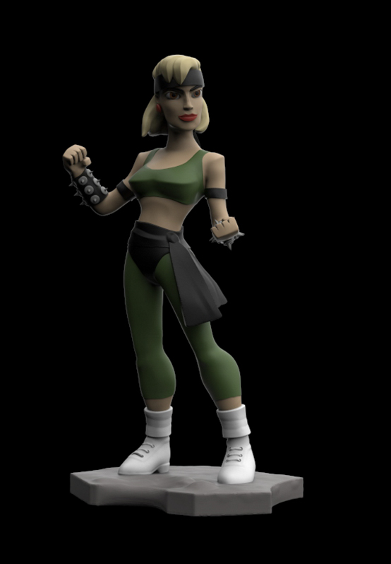 sonya lâmina mk3 jogos mk 3D print model - Mito3D