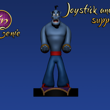 soporte celular Joystick Genio Aladdin Disney Handy Unterstützung Gadget 3d print model - Mito3D