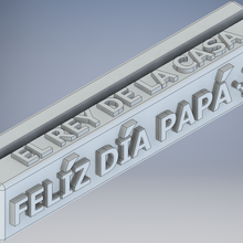 soporte litofan feliz papilla 3d print model - Mito3D