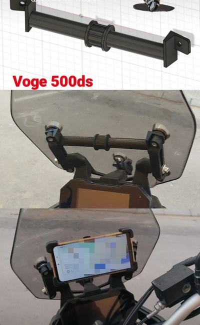 soporte vil vogue 500ds 3d print model - Mito3D