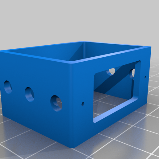 soporte micro servo brasão universal 3D print model - Mito3D