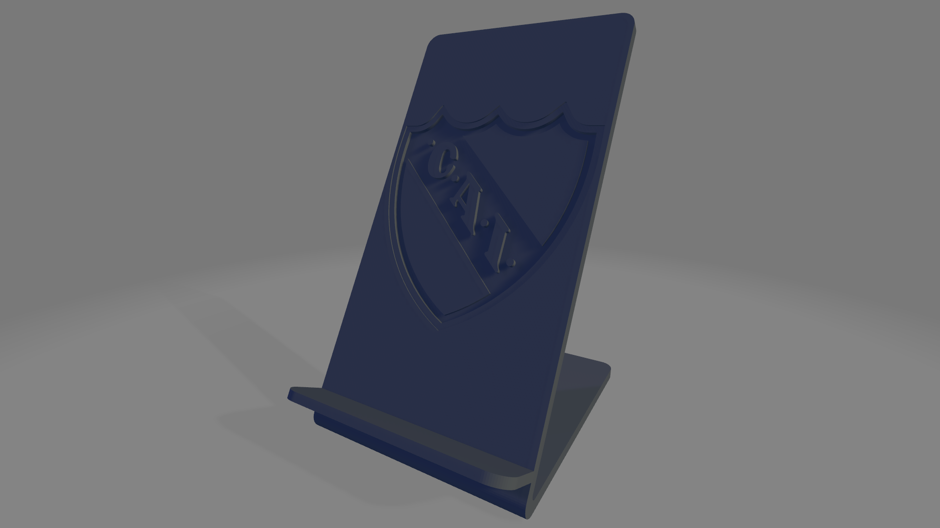 soporte parà celular club atl tico indipendente futbol argentina nonno superliga lpf primera divisione passione telefono regalo professionale gadget deportare cai rojo avellaneda 3D print model - Mito3D