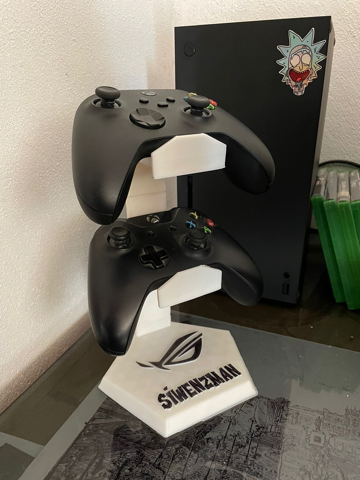 soporte paraca controlar xbox juego juegos 3D print model - Mito3D