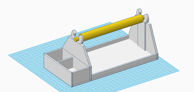 soporte para fils macramé art tricoter nudo Lampara estructura soutien tisser nœud lampe structure 3d print model - Mito3D