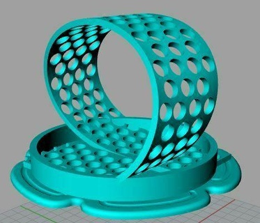 soporte para pinceles tools diy maker 3d print model - Mito3D