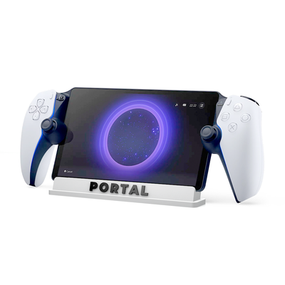 soporte pára playstation portal gadget ps sony psp pportal ficar pé toque 3d print model - Mito3D