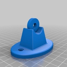 soporte tel fono ducha bathroom 3d print model - Mito3D