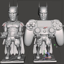 soporte telefono joystick batman 2022 batinzon acertijo game joker pinguino gatubela 3d print model - Mito3D