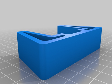 soporte vertical equipo fluir cablevisión 3d impresora partes 3d print model - Mito3D