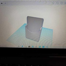 soporte home porta control 3d print model - Mito3D
