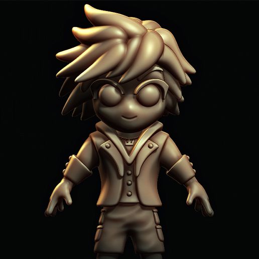 sora regno cuori 4 3D print model - Mito3D