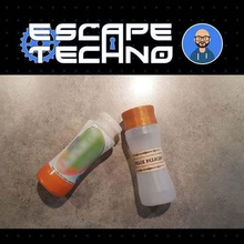 Hexer Flasche - escape-Spiel verschiedene diy escape Zimmer escapegame Fläschchen harrypotter Assistent 3d print model - Mito3D