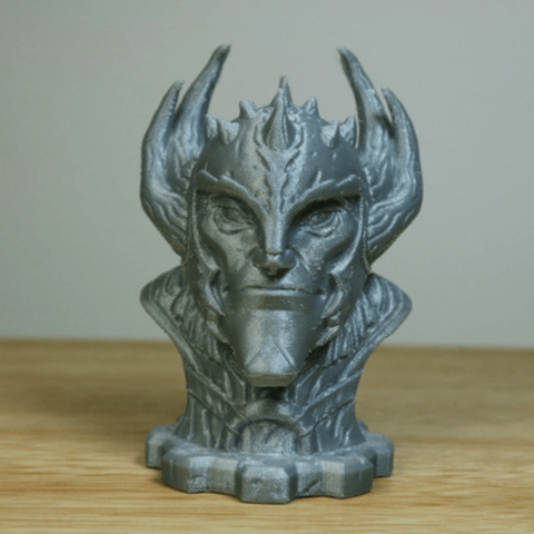 stregone del busto art fantasia procedura guidata 3D print model - Mito3D