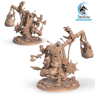 sordo violento Troll gigante duende lanzagoblin dnd d calabozo dragones 3d print model - Mito3D