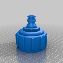 sortie pompe eau parkside 3d print model - Mito3D