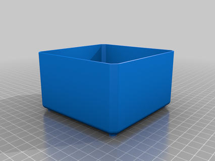 sortimo h63 insert parameterized t-boxx tool holders boxes 3d print model - Mito3D