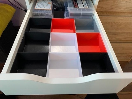 sorting boxes organization 3d print model - Mito3D