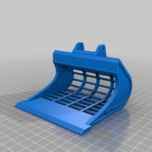 sorting bucket huina r/c_vehicles 3d print model - Mito3D