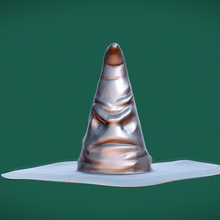 sıralama şapka sihirbaz Harrypotter Büyücü dünyası 3d print model - Mito3D