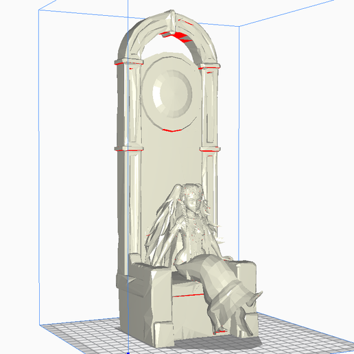 Thron Feuer Emblem Nintendo 3D print model - Mito3D