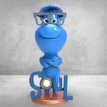 anima pixar disney Bambola 3d print model - Mito3D